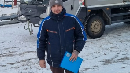 El trabajador ruso Vladimir Rîciagov