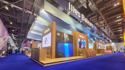 Stand de Baleares en Londres