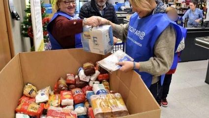 Miles de voluntarios echarán un cable este fin de semana al Banco de Alimentos.