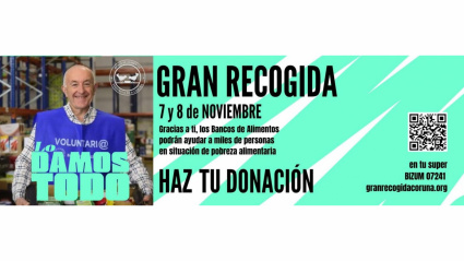 "Gran Recogida" de los Bancos de Alimentos de la provincia de A Coruña