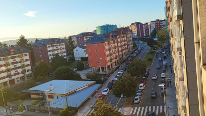 La Avenida de Madrid es una de las principales entradas a la ciudad de Lugo
