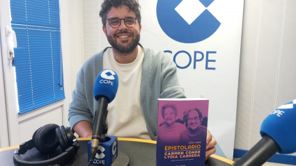 Fran Garcerá, en los estudios de COPE Cartagena