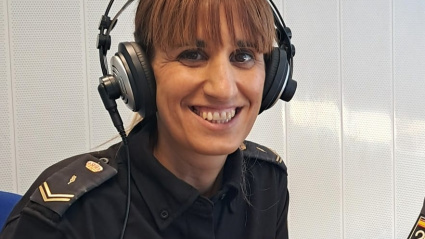 Caterina de Francisco, delegada de Participación Ciudadana en la comisaria de la Policía Nacional de Dénia.