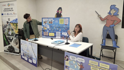 Blanca, Noah y el cómic Bitácora