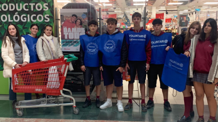 Voluntarios del Banco de Alimentos