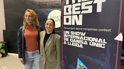 Sandra Macià i Laura Ferrer, organitzadores del Festival The Best On