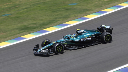 Fernando Alonso en GP de Brasil