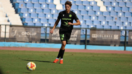 Luis Nicolás, centrocampista del CD Extremadura