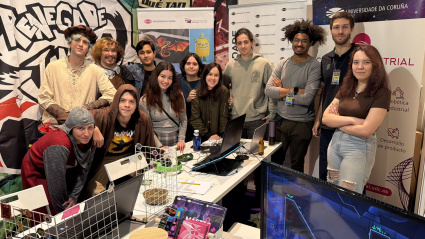 Alumnos del máster en Diseño, Desarrollo y Comercialización de Videojuegos de la EPEF