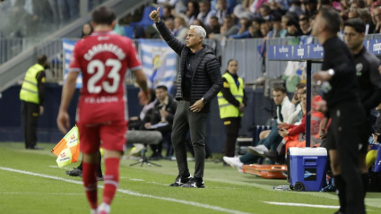 Pellicer discutido por un sector de la afición malaguista