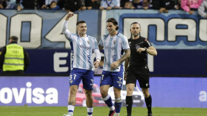 Rafa celebra el primer gol