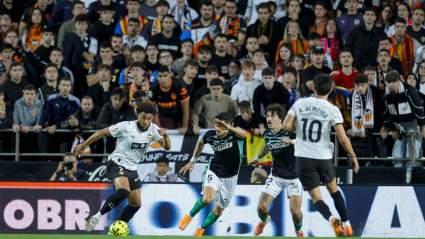 Danjuma fue un peligro constante en el ataque valencianista