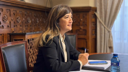 Laura Prieto está al frente del equipo de Servicios Sociales en la Diputación de Soria
