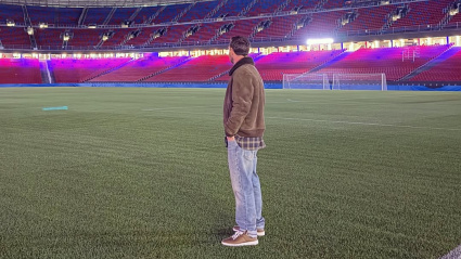 Leo Messi, dentro del nuevo Camp Nou