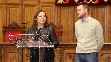 Miriam Andrés y Álvaro Bilbao