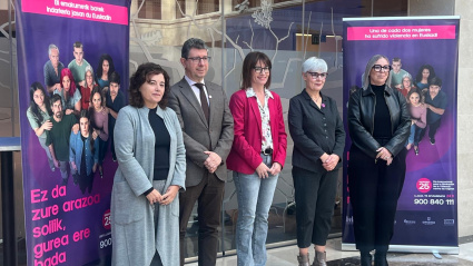 Presentación de la campaña institucional del 25N