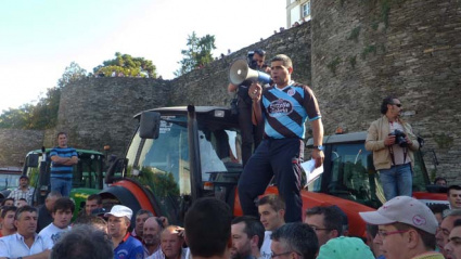 Roberto López fue el primer presidente de Agromuralla y uno de sus miembros más activos