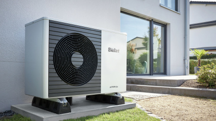 La aerotermia obliga a colocar un gran ventilador externo