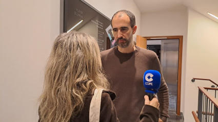 Raúl López Romo, responsable del área de educación en el Centro Memorial
