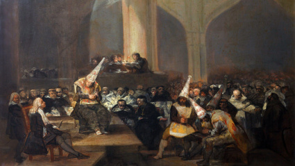 Auto de fe de la Inquisición, de Goya