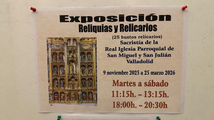 La exposición se podrá visitar hasta antes de Semana Santa en la parroquia de San Miguel y San Julián