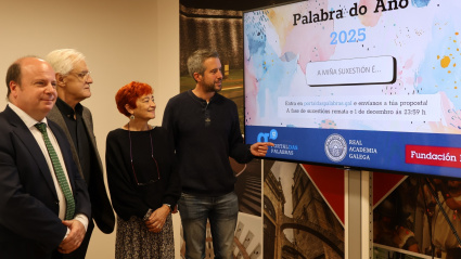Los vocablos elegidos pasan a formar parte del Paseo das Palabras de Lugo