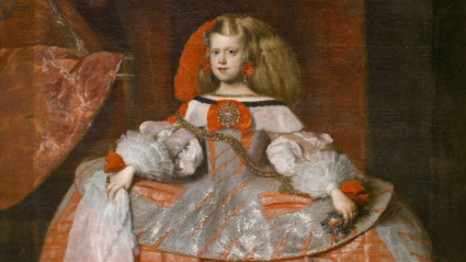 La infanta Margarita de Austria. Hacia 1665