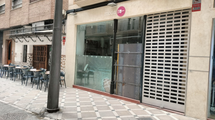 La tienda de ropa de segunda mano Re-, de Cáritas, en la calle Federico Mendizábal, ha sufrido dos robos en apenas unos días