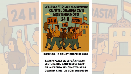 Cartel de la protesta