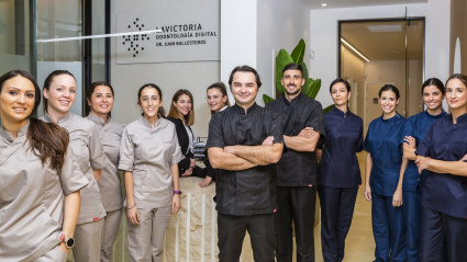 El equipo de Clínica La Victoria