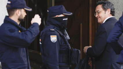 El fiscal general del Estado, Álvaro García Ortiz, llega al Tribunal Supremo