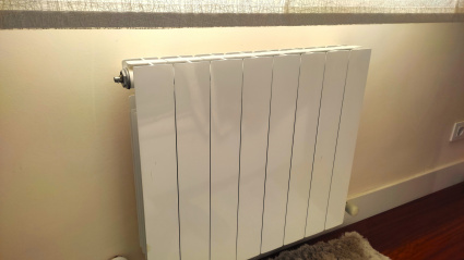 Imagen de recurso de un radiador de gas