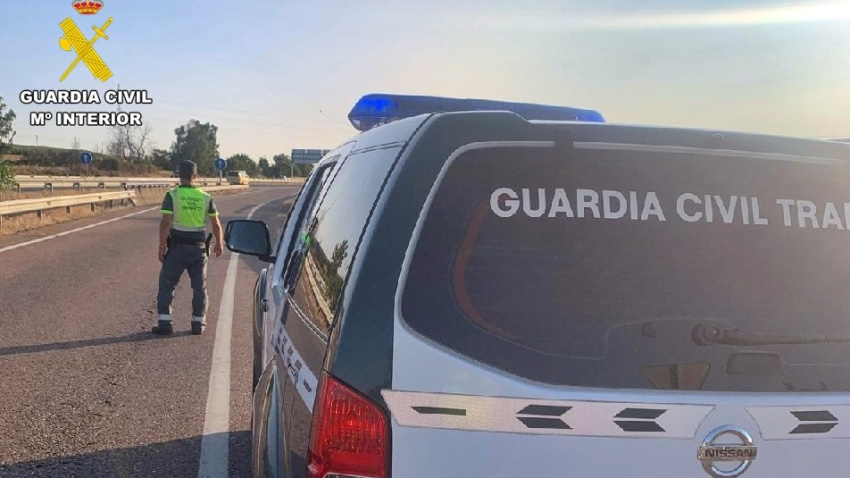 Guardia Civil, en la A-66