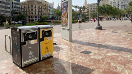 Papeleras inteligentes en Valencia