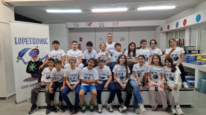 Participantes en las Aulas Hospitalarias Lopetrónicas