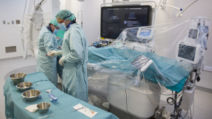 (Foto de ARCHIVO)Sala de hemodinámica del Hospital Regional de MálagaREMITIDA / HANDOUT por JUNTA DE ANDALUCÍAFotografía remitida a medios de comunicación exclusivamente para ilustrar la noticia a la que hace referencia la imagen, y citando la procedencia de la imagen en la firma19/12/2019