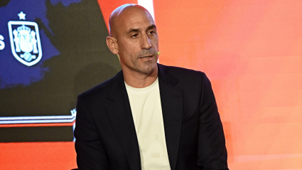 Luis Rubiales durante la presentación de su libro 'Matar a Rubiales'