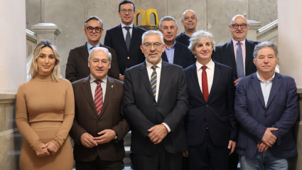 Foto de grupo de los miembros del Eixo Atlántico