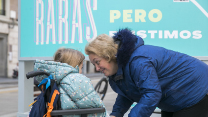 Beatriz Cortés conversa con su hija Clarita