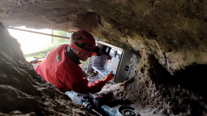 La Cueva del Morrón estrena un sistema pionero en Andalucía para proteger su arte rupestre