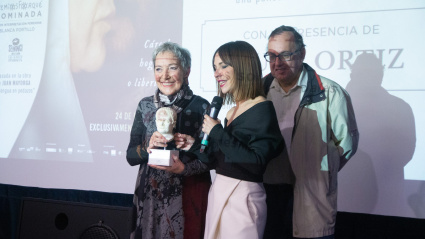 La directora de cine Paula Ortiz, ha sido otra de las premiadas en el Festival.
