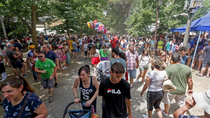 Cientos de personas participan en el acto tradicional de la Festividad del Curpillos