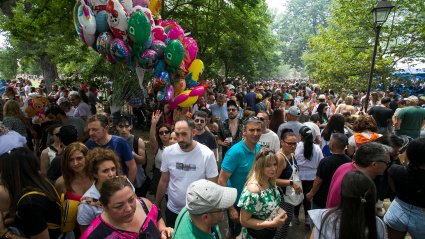 Cientos de personas participan en el acto tradicional de la Festividad del Curpillos