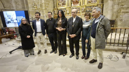 Presentación de los trabajos con los representantes técnicos e institucionales