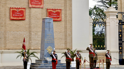 Felipe VI ha regresado este sábado a la Academia Militar donde se formó hace 40 años.