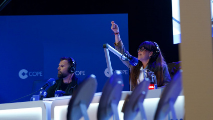 Jimeno y Celia Lafuente en la gala A Cuerpo de Rey