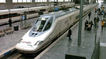 Estación de Delicias en Zaragoza.