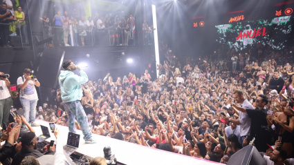 Actuación de Anuel AA en Miami