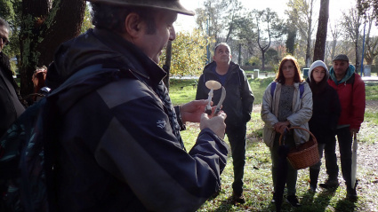 Salida micológica a buscar setas al monte