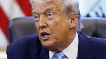 El presidente estadounidense Donald Trump